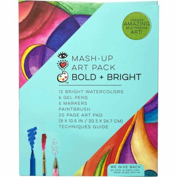 iHeartArt Mash-Up Art Pack Bold + Bright Total Art Portfolio Set