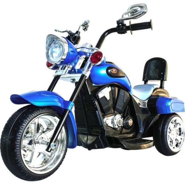 6V Freddo Toys Chopper Style Ride On Trike - Blue