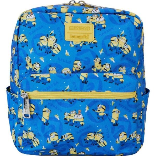 Despicable Me Minions All-Over Print Nylon Square Mini Backpack
