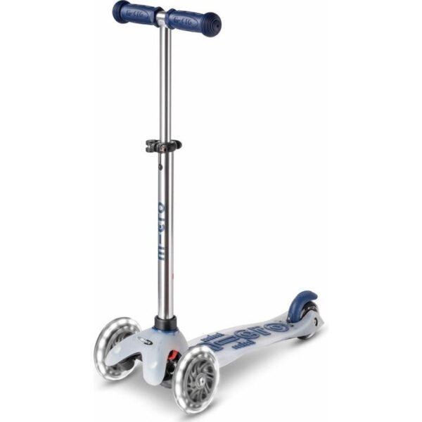 Micro Mini LED Scooter - Navy Blue