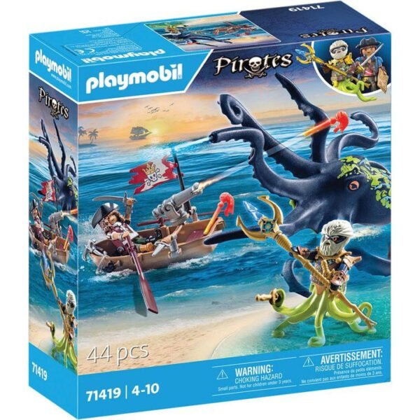 Battle with the Giant Octopus Playset