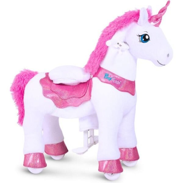 Pink Ride-On Unicorn - Ages 3-5