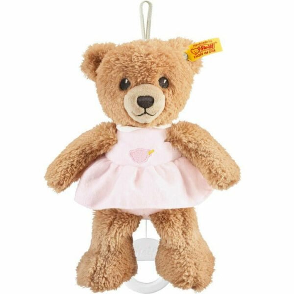 Sleep Well Bear Music Box - Pink