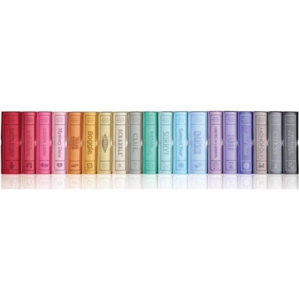 19-Pack Vintage Bookshelf Assortment